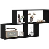  Polica na zidu Crni hrast 76 x 15 x 53 cm Konstruirano drvo | shoptok.hr