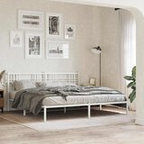  Metalno zamjensko uzglavlje bijelo 200 cm | shoptok.hr