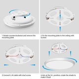  Immax NEO 07164-40 - LED RGBCCT prigušiva svetiljka 50W/230V Wi-Fi Tuya + daljinski upravljač | Eponuda.com