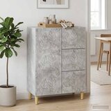  Kreveta Betonska siva 66 x 34,5 x 90 cm Konstruirano drvo | shoptok.hr