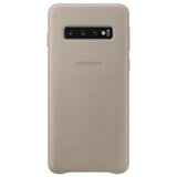 Samsung original usnjen ovitek EF-VG973LJE za galaxy S10 G973 - siva zaščita zadnjega dela | Shoptok.si