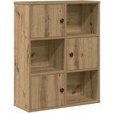 Maison Chic Knjižna omara - Knjižni regal artisan hrast 60x24x76,5 cm inženirski les, (21725414) | Shoptok.si