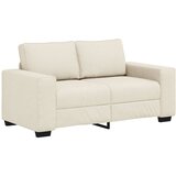 SOFA 3 pcs Bež 221 x 80 x 82 cm Platnasta tkanina | shoptok.hr