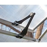 PALRAM staklenik hybrid (3,06 x 1,85 x 2,08 m, polikarbonat, debljina stakla bočne stijenke: 0,75 mm, srebrne boje) | shoptok.hr
