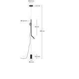 Kave Home Crna LED stojeća svjetiljka s mogućnosti zatamnjivanja (visina 339 cm) Orey – | shoptok.hr