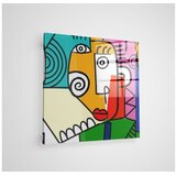 Wallity CAM4013_7070 multicolor decorative tempered glass painting | Eponuda.com