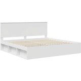  Okvir za krevet Bijelo 200 x 200 cm Čvrsto borovo drvo | shoptok.hr