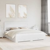  Krevetna konstrukcija Bijelo 180 x 200 cm Konstruirano drvo | shoptok.hr