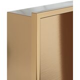  Niša za tuš boje poliranog zlata 32x32x9 cm nehrđajući čelik | Eponuda.com