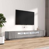  3-dijelni set TV ormarića LED boja hrasta od konstruiranog drva | shoptok.hr