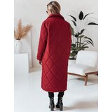 DStreet Kurtka zimowa damska WARMISSA pikowana bordowa | Shoptok.si
