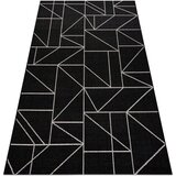 RugsX Preproge Preproga v videzu sisala FLOORLUX 20605 črna 120x170 cm Črna | Shoptok.si