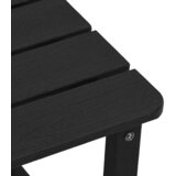  Bocni stol Crna 38 x 38 x 46 cm Polietilen | shoptok.hr