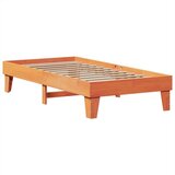 vidaXL Okvir kreveta bez madraca voštano smeđi 90 x 200 cm od borovine | shoptok.hr