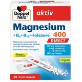 Doppelherz DOPPEL HERZ Magneziјum Direct 400mg 20 kesica Cene