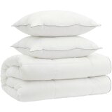  Set jastuka i popluna 3 kom. 200x200 cm 4 godišnja doba Vuna | shoptok.hr