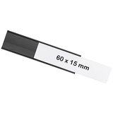 magnetoplan U-profil magnetoflex®, DE 30 kosov, VxŠ 15 x 60 mm, črn | Shoptok.si