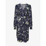 Vero Moda Dark blue lady patterned shirt dress Abbi - Ladies | ePonuda.com