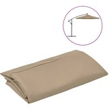  Zamjenska tkanina za konzolni suncobran boje taupe 350 cm | shoptok.hr
