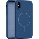Apple velvet touch magsafe maska za iphone x/xs – plava | Eponuda.com