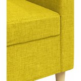  Trosjed od tkanine svjetložuti 210 cm | shoptok.hr