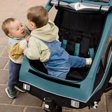 Hauck 2u1 prikolica za bicikl i dječja kolica za dvoje djece Dryk Duo Grey | shoptok.hr