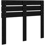  Uzglavlje s uzglavljem Crni hrast 120 cm Konstruirano drvo | shoptok.hr