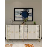 Hanah home konzolni sto Imre, 150x75x35 cm, Beli | ePonuda.com