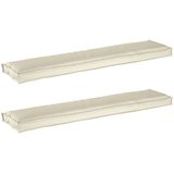vidaXL Blazine za palete za klop 2 kosa Krem 180x40x8 cm Oxford tkanina, (22045983) Cene