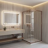 Rea City tuš kabina 90x90 Brush Copper Cene