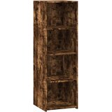  Visoka komoda dimljeni hrast 40x41x124 cm od konstruiranog drva | Eponuda.com