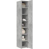  Visoka komoda boja betona 30x42,5x185 cm od konstruiranog drva | shoptok.hr