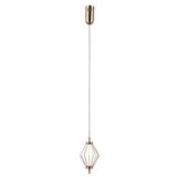  ITALUX PND-34403-1-HBR - LED luster na sajli SEVILLA LED/5W/230V 3000K zlatna | Eponuda.com