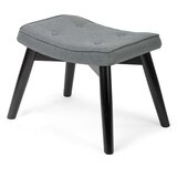 Sofotel Norse 2051 tapecirani tabure in opora za noge – temnosiva | Shoptok.si