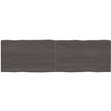 Stolna ploča tamnosiva 200 x 60 x (2-4) cm obrađena hrastovina Cijene