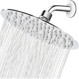 Dardanar Recent Rain Shower Head, Slim Design - Supercharged, Awesome Experience, High Flow Stainless Steel Rain Shower Head (8 Inch, Chrome), (21062439) Cene