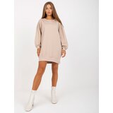 RUE PARIS Tunic-RV-TU-8062.19P-Beige | shoptok.hr
