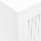 Ormarić s kliznim vratima bijeli 90 x 40 x 90 cm čelični | shoptok.hr