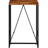 Barski stol od masivnog obnovljenog drva 70 x 70 x 106 cm | shoptok.hr