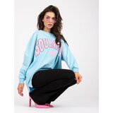 FANCY Sweatshirt-FA-BL-7821.40P-light blue | Shoptok.si