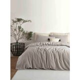  Tommy Tamno Sivi i Offwhite Ranforce Set Posteljine Cene