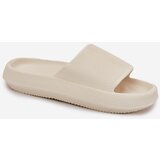 Boto Women's Lightweight Foam Slippers On Thick Sole Ecru Querceria | Shoptok.si