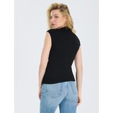 Sinsay ženska majica kratkih rukava uspravna ovratnika 8414J-99X | shoptok.hr