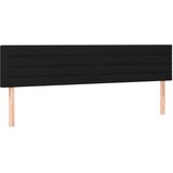 vidaXL Krevet s oprugama i madracem crni 160x200 cm od tkanine | shoptok.hr