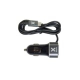 Xtorm Autopunjac - Uni 1xUSB & USB-C- Black - 2,4A + 3A | shoptok.hr