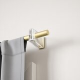 Umbra Jeklena karnisa z nastavljivo dolžino v mat zlati barvi 107 - 305 cm Flute – | Shoptok.si