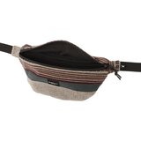 Iriedaily Torbica za okrog pasu 'Santania' bež / temno siva / kaki | Shoptok.si
