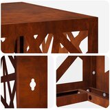  Pokrov za klima uređaj Rđa 90 x 40 x 60 cm Otporni čelik | shoptok.hr