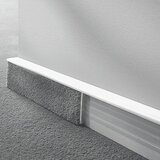 LOGOCLIC Zidna lajsna za tepih TSL (Bijele boje, 2,5 m x 16 mm x 55 mm) | shoptok.hr