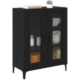  Kreveta Crni hrast 69,5 x 34 x 90 cm Obrađeno drvo i čelik | Eponuda.com